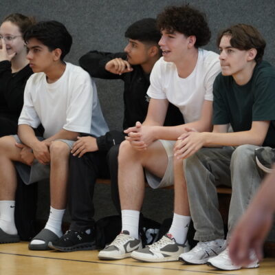 Publikum während des Basketballturniers