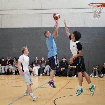 Basketball-Spielszene