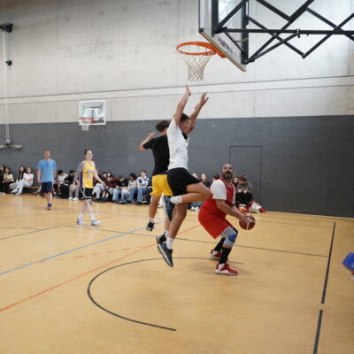 Basketball-Spielszene