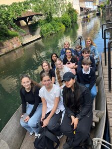 Schülerinnen und Schüler beim Strasbourg-Austausch