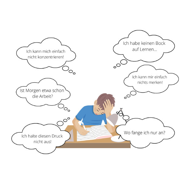 Clipart 'Ich kann nicht mehr'