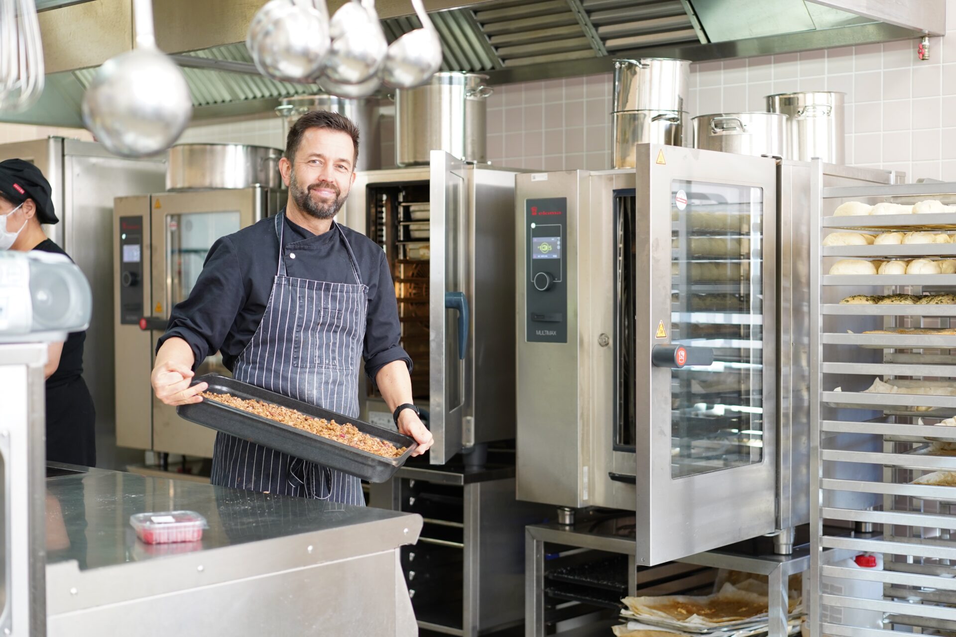 Der Küchenchef von mammas canteen