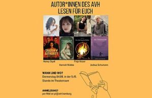 AutorInnen des AvH lesen für euch - Flyer